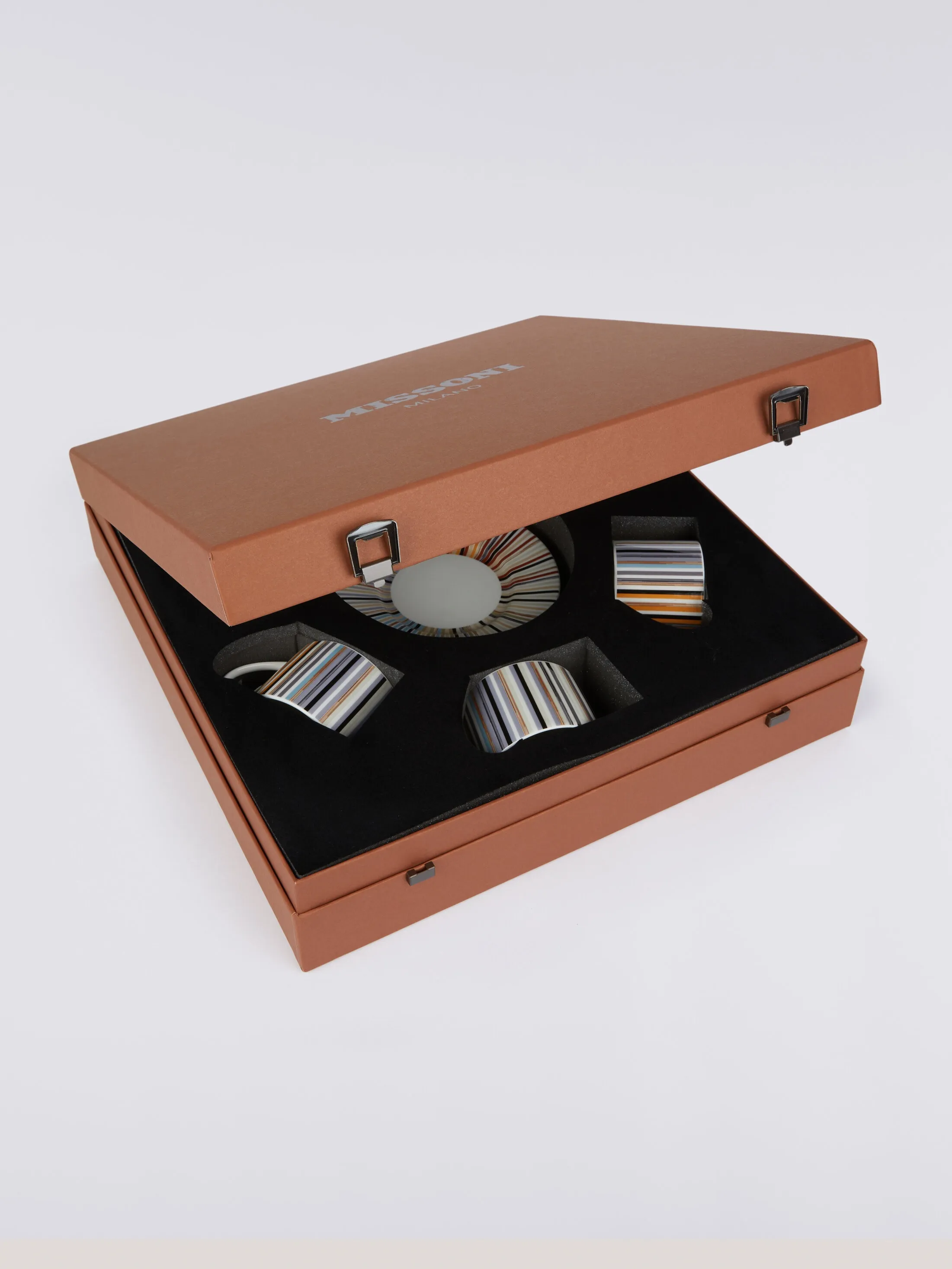 Stripes Jenkins Tazza Tè Set 6 Pz C/Piattino
