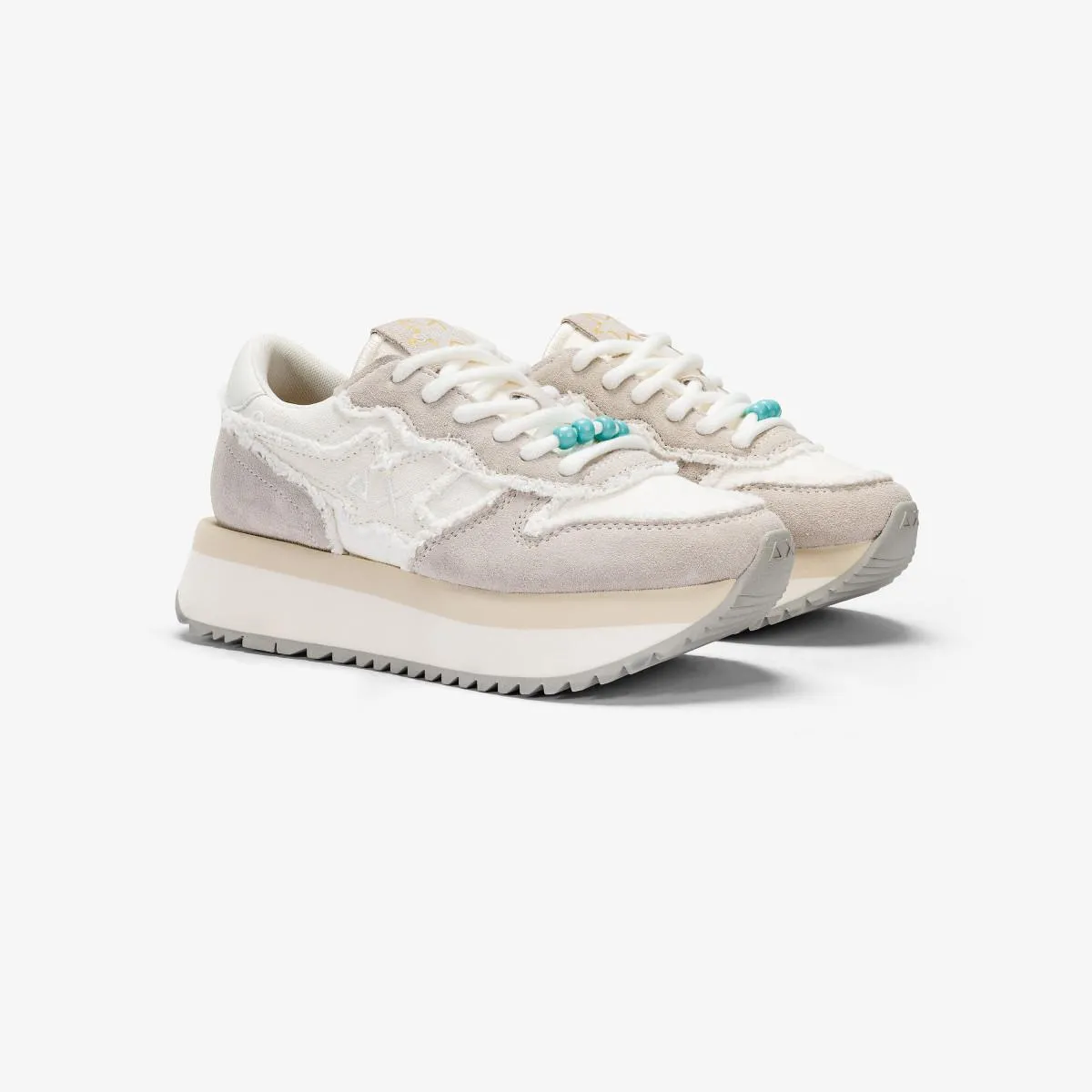 Sun 68  ---------    ------------SUN68 Scarpe Z34216 bianco BIANCOPANNA 31