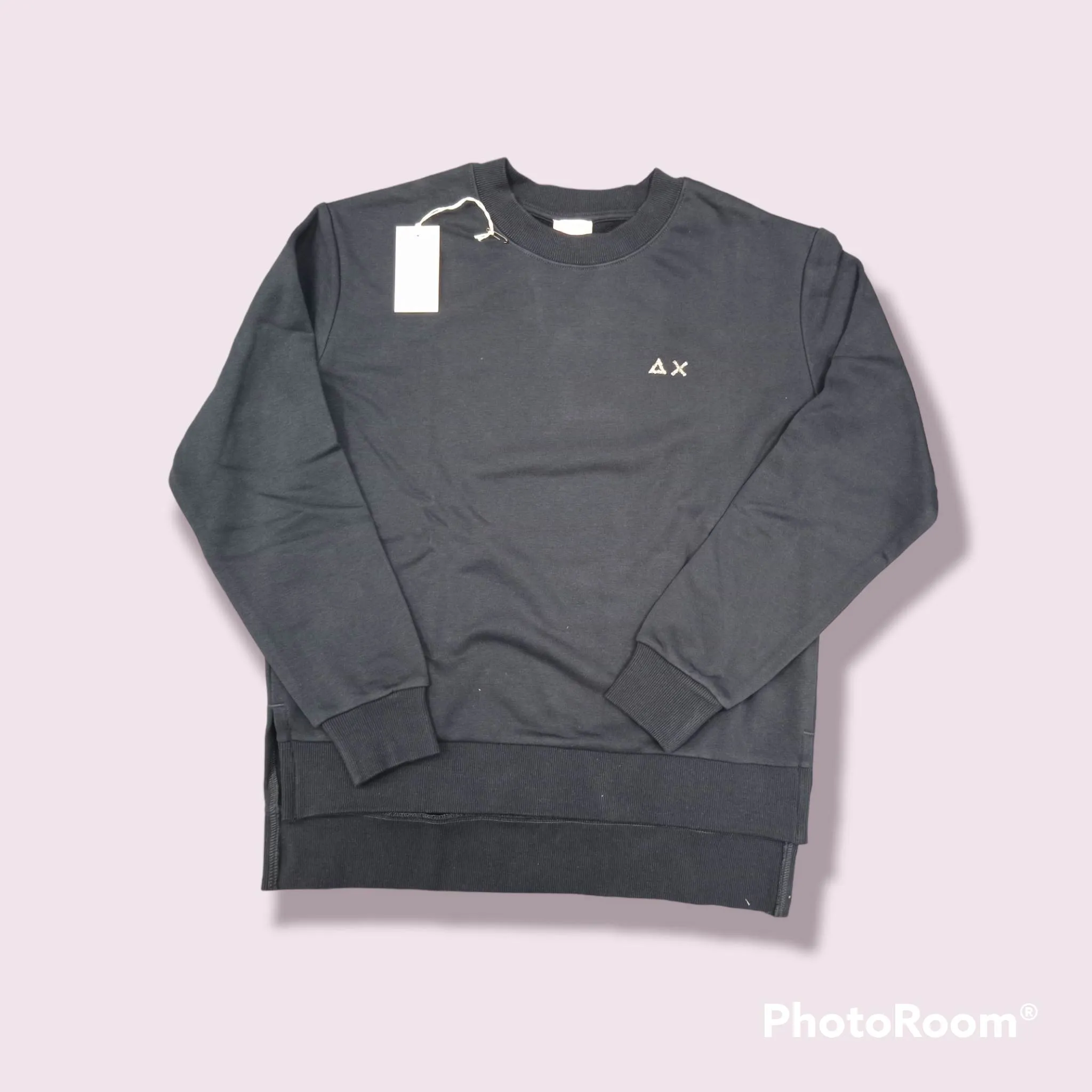 SUN68 Felpa girocollo donna ROUND COTTON FL F332201