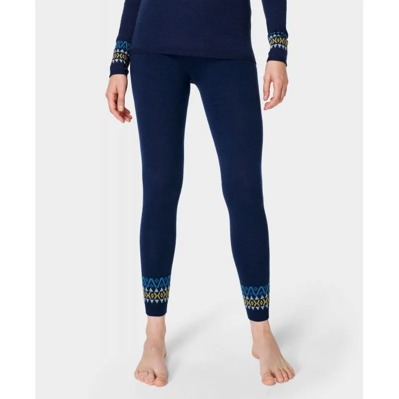 Sweaty Betty Fairisle Base Layer Leggings - Intimo - Donna