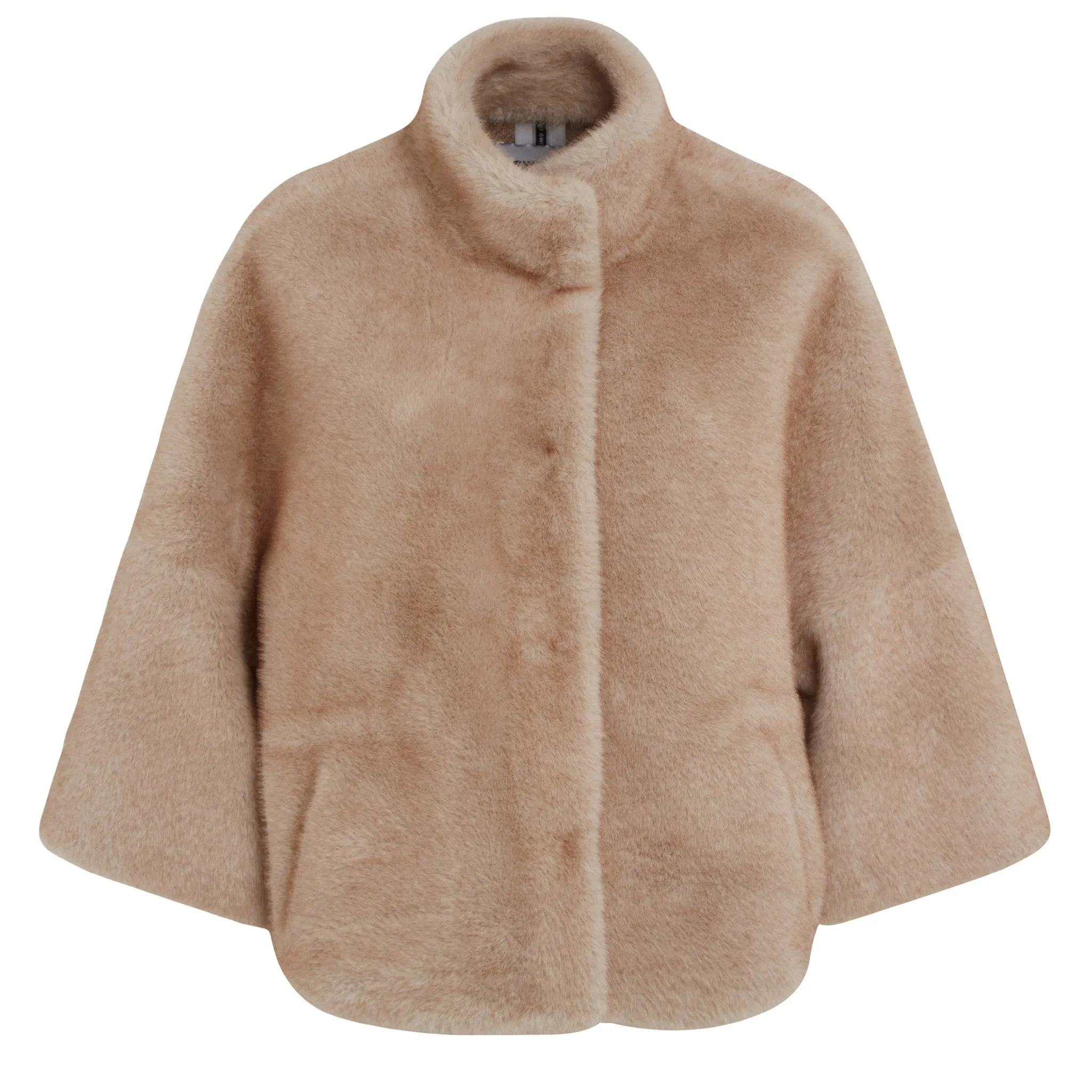 SWORD  Giacca in shearling beige