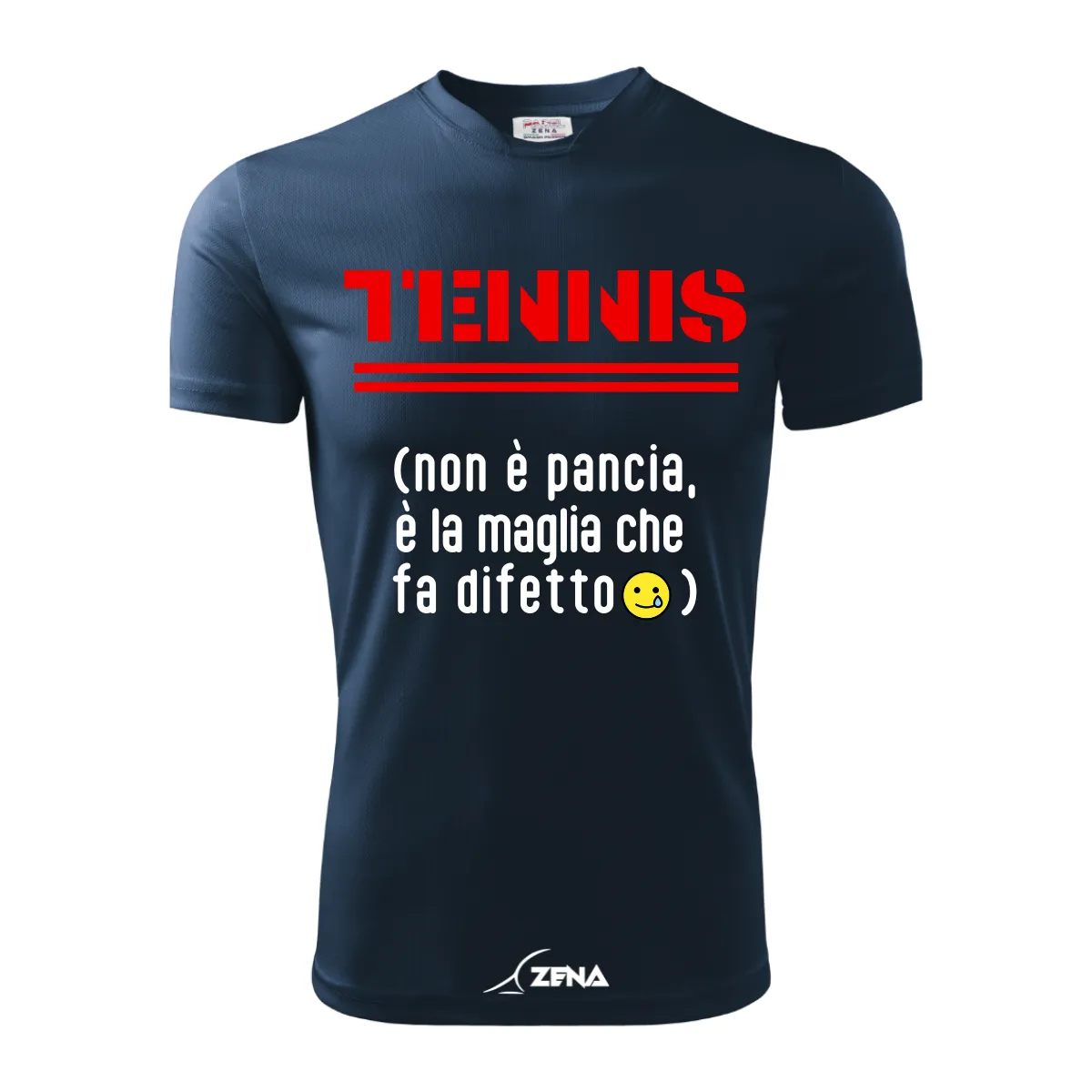 T-Shirt Cotone TENNIS - PANCIA
