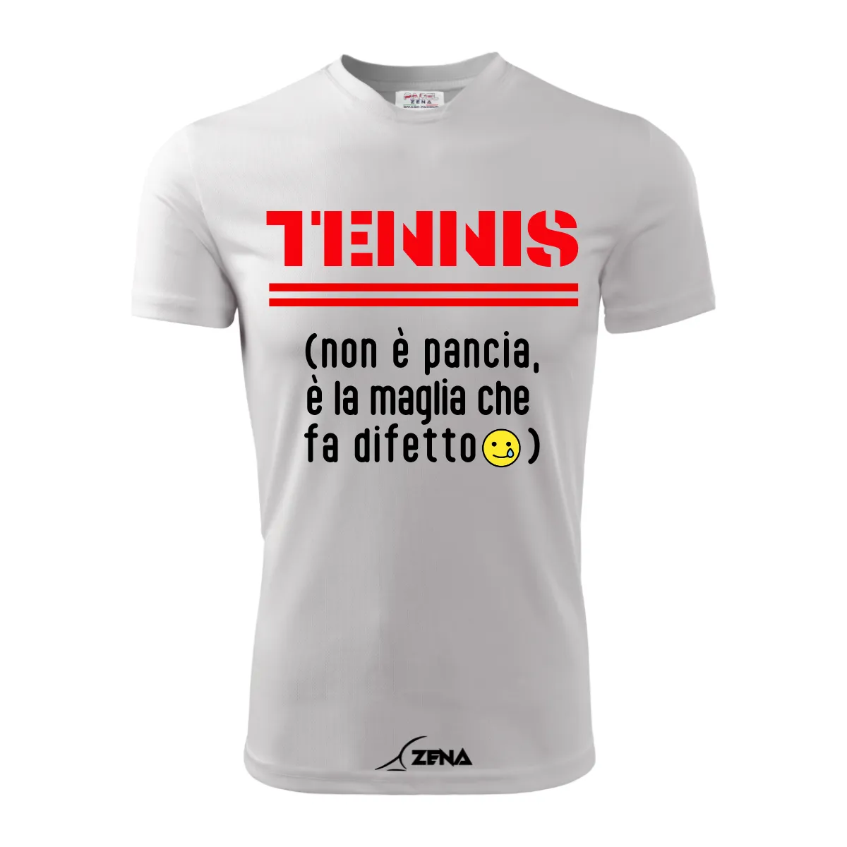 T-Shirt Cotone TENNIS - PANCIA