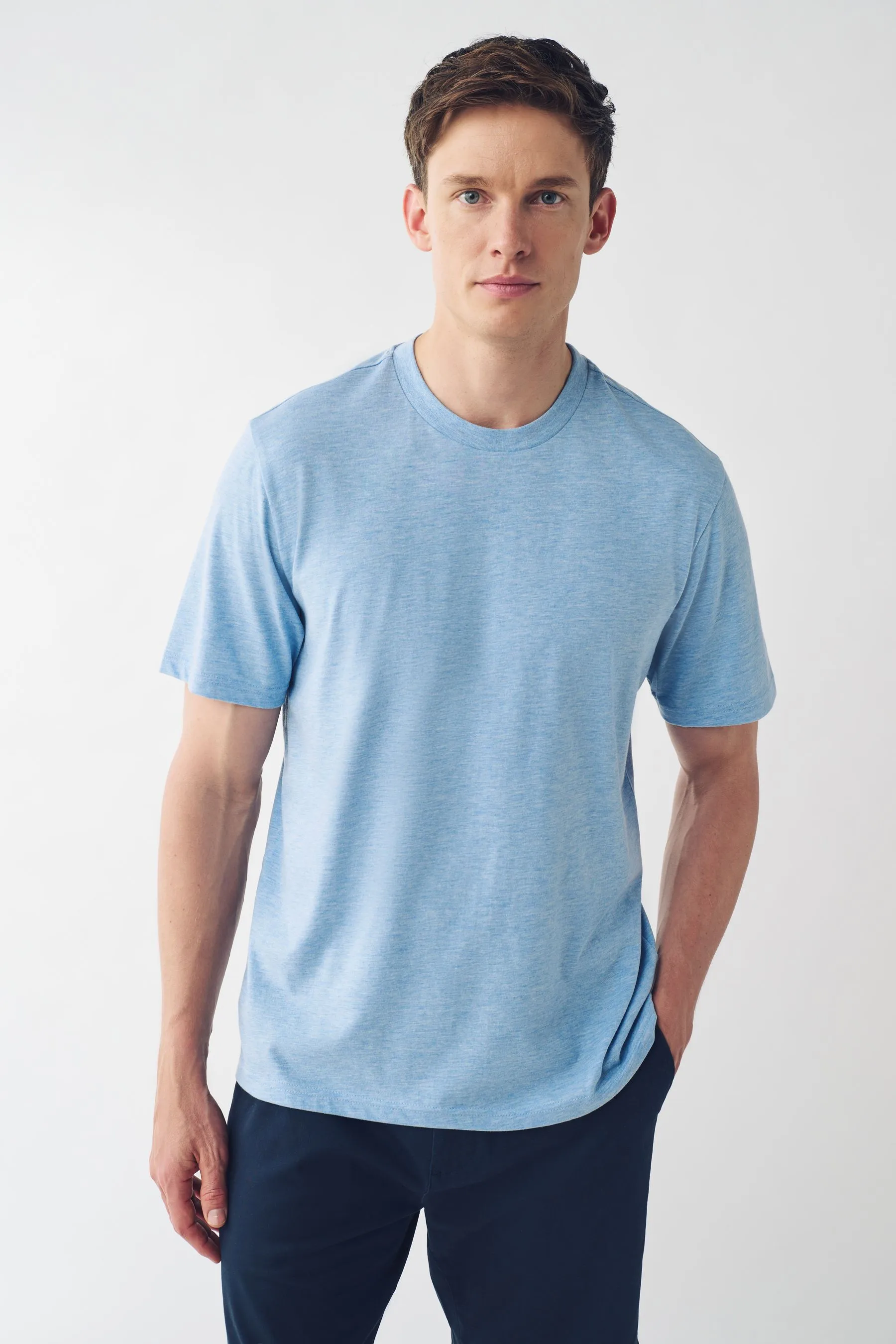 T-shirt mélange con cervo 3 Confezione