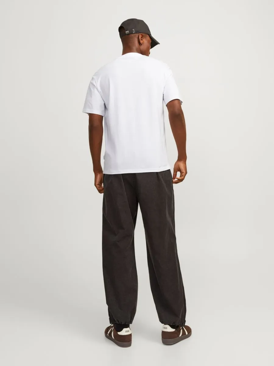 T-SHIRT Uomo JACK&JONES 12256717 SEQUOIA BRIGHT WHITE