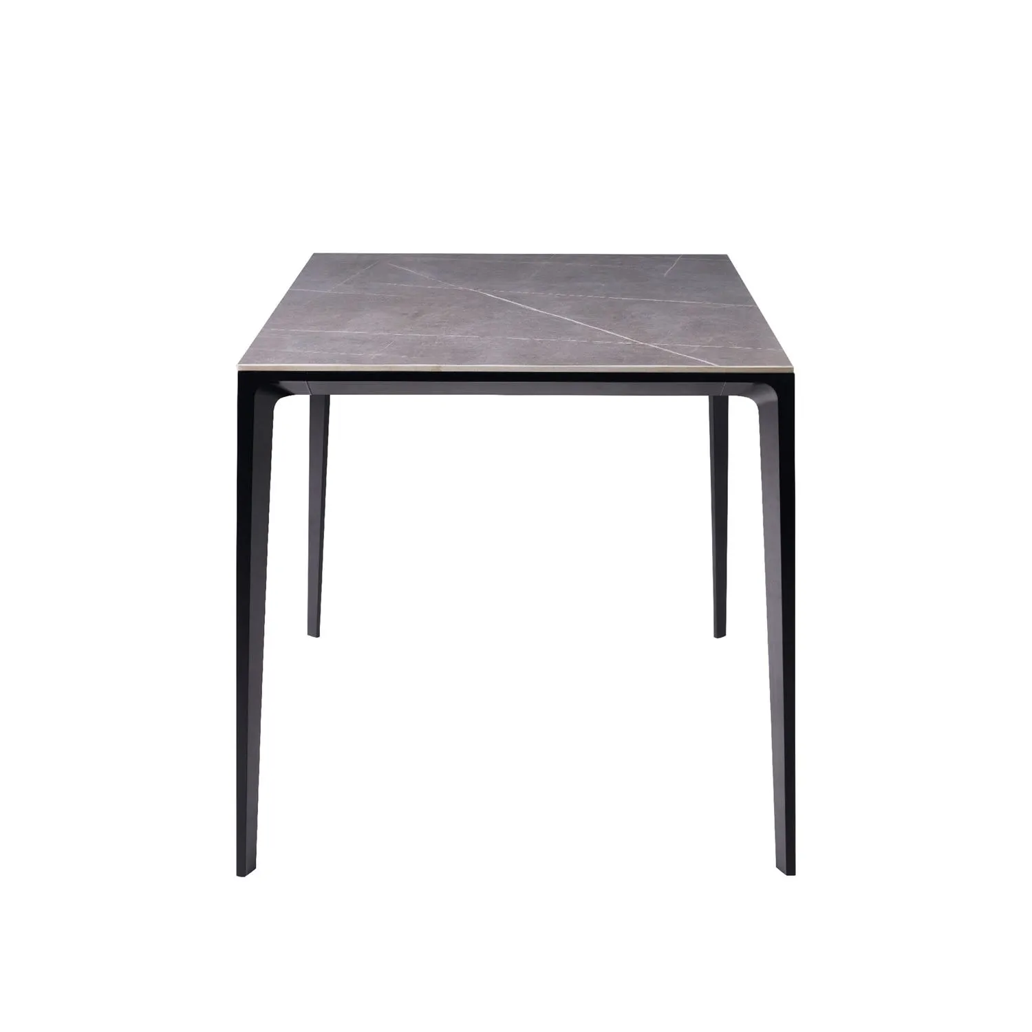 Tavolo grigio da interno ed esterno 80x73,6x80 cm - In Out 