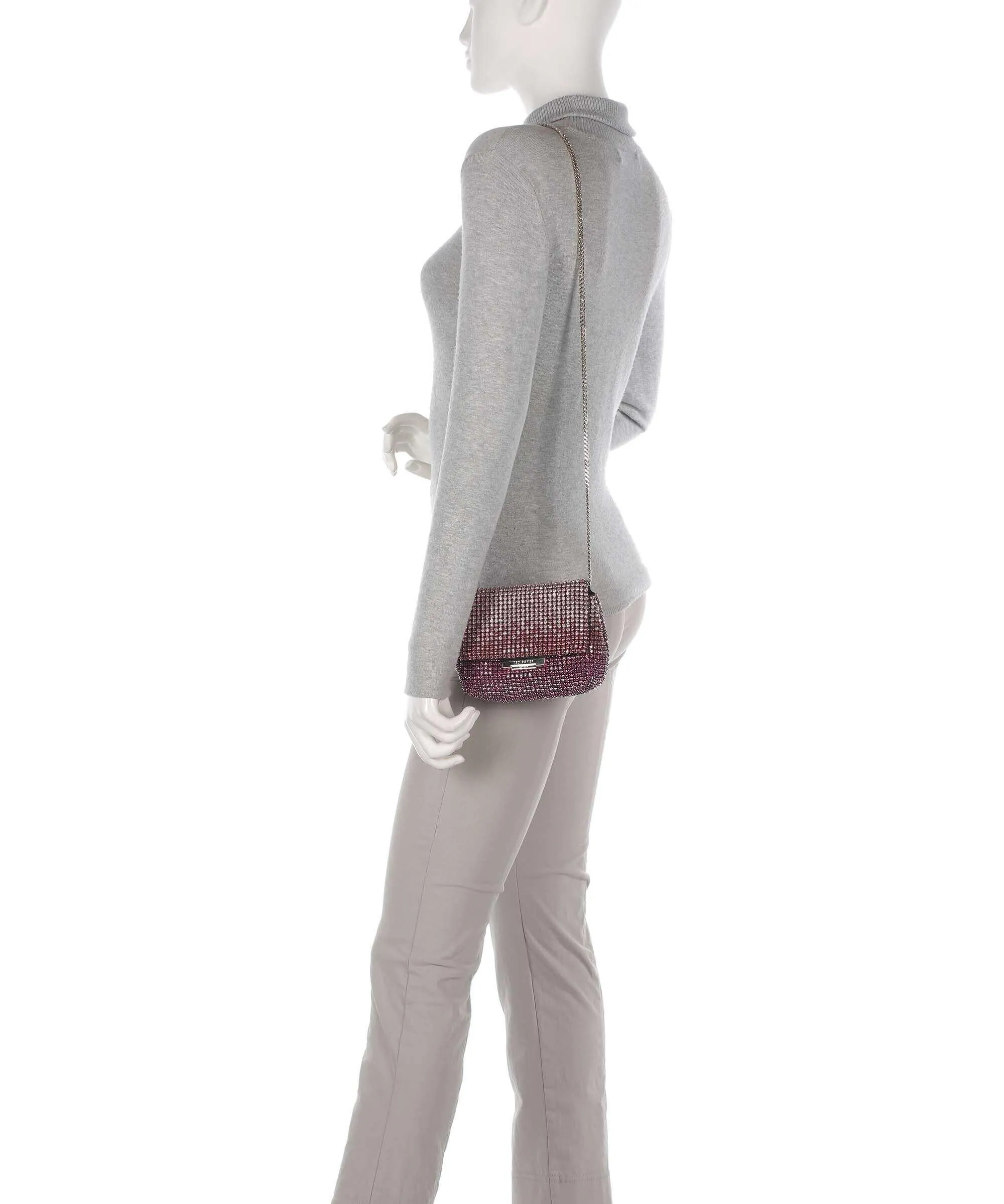  Ted Baker Gliters Borsa a tracolla poliestere pink  