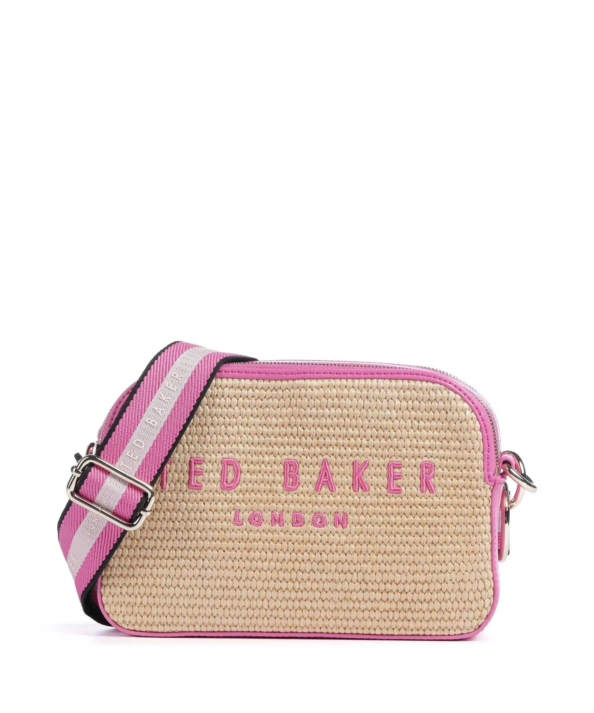  Ted Baker Stelio Borsa a tracolla polipropilene, pelle bovina beige/pink  