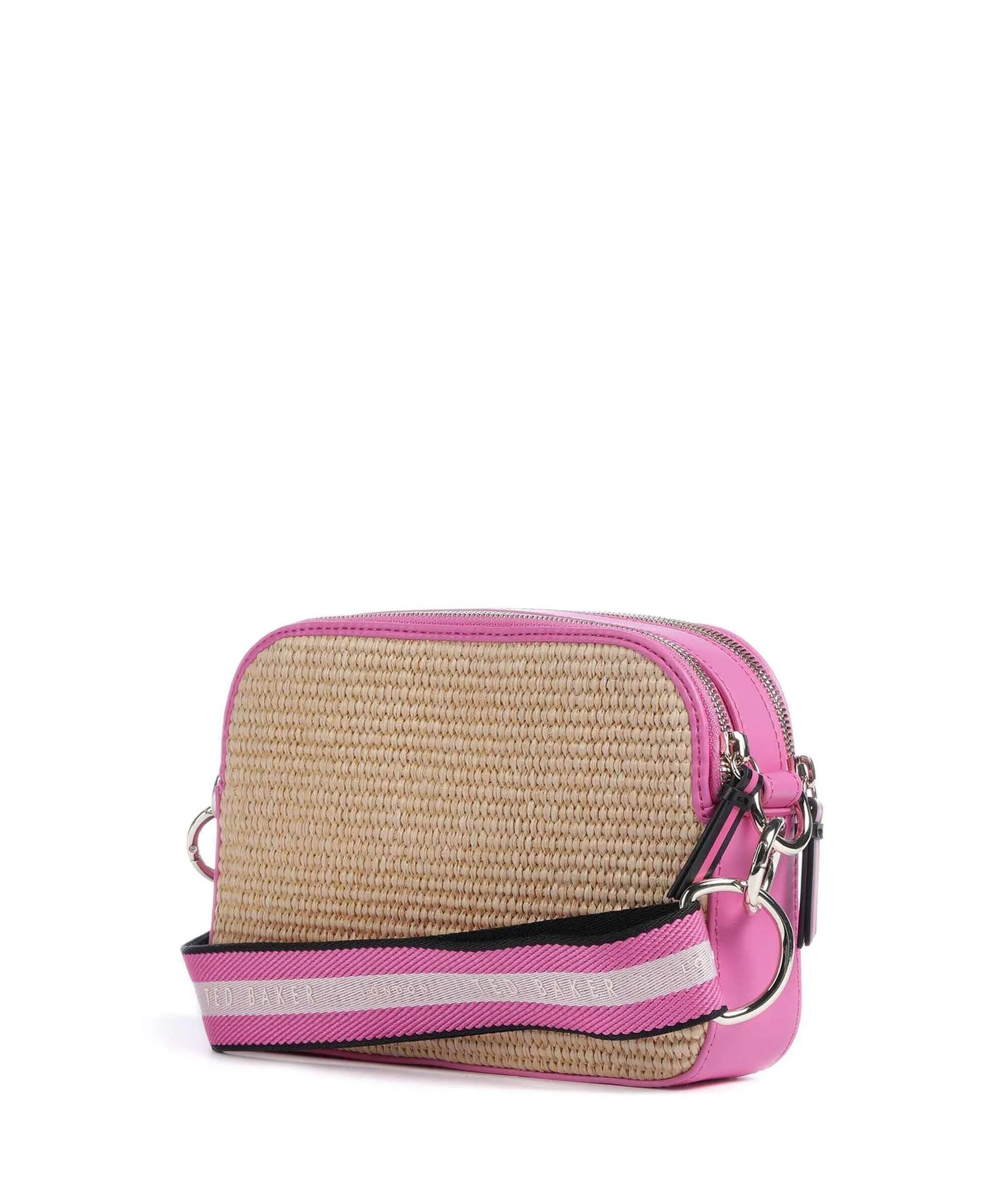  Ted Baker Stelio Borsa a tracolla polipropilene, pelle bovina beige/pink  