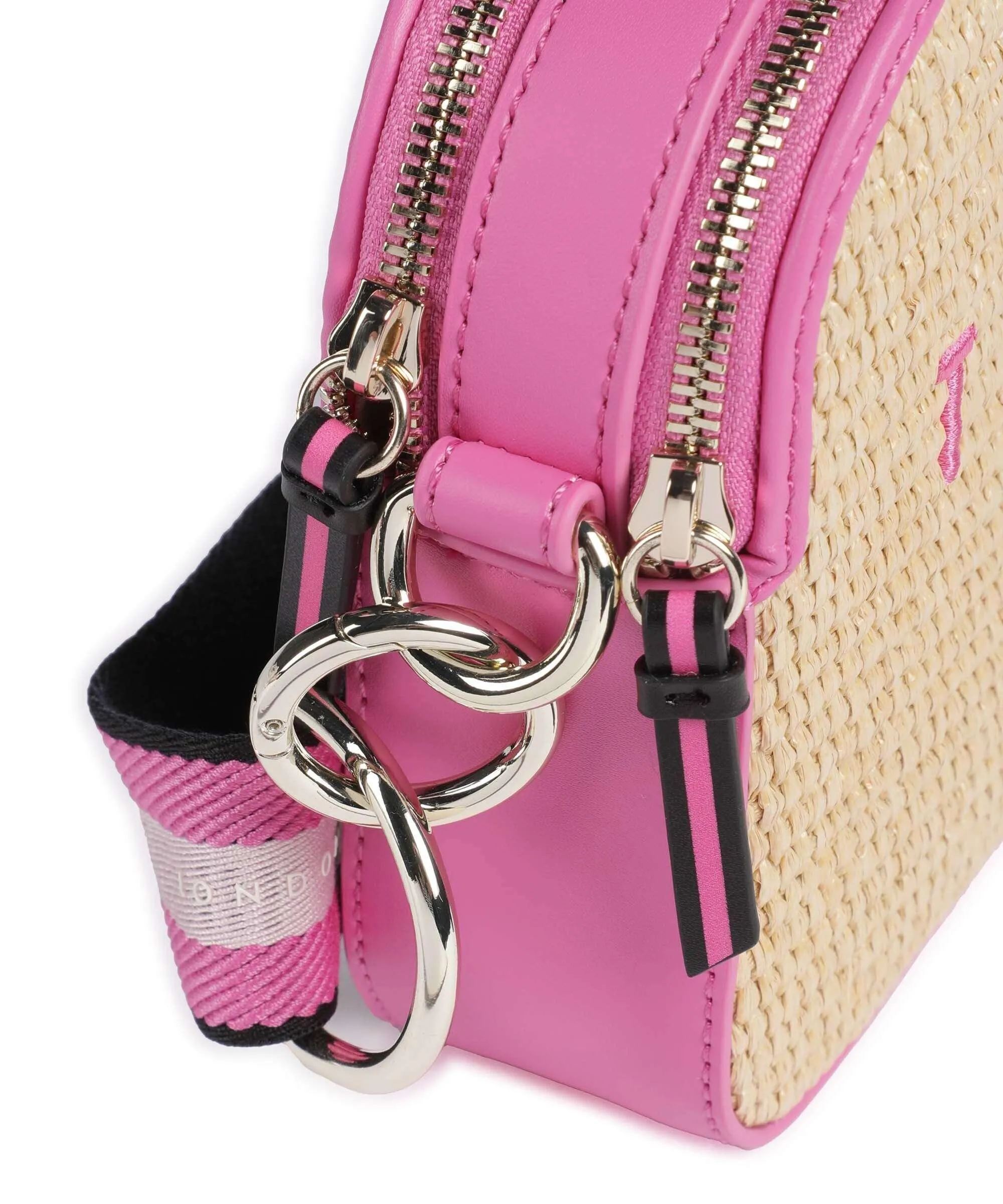  Ted Baker Stelio Borsa a tracolla polipropilene, pelle bovina beige/pink  