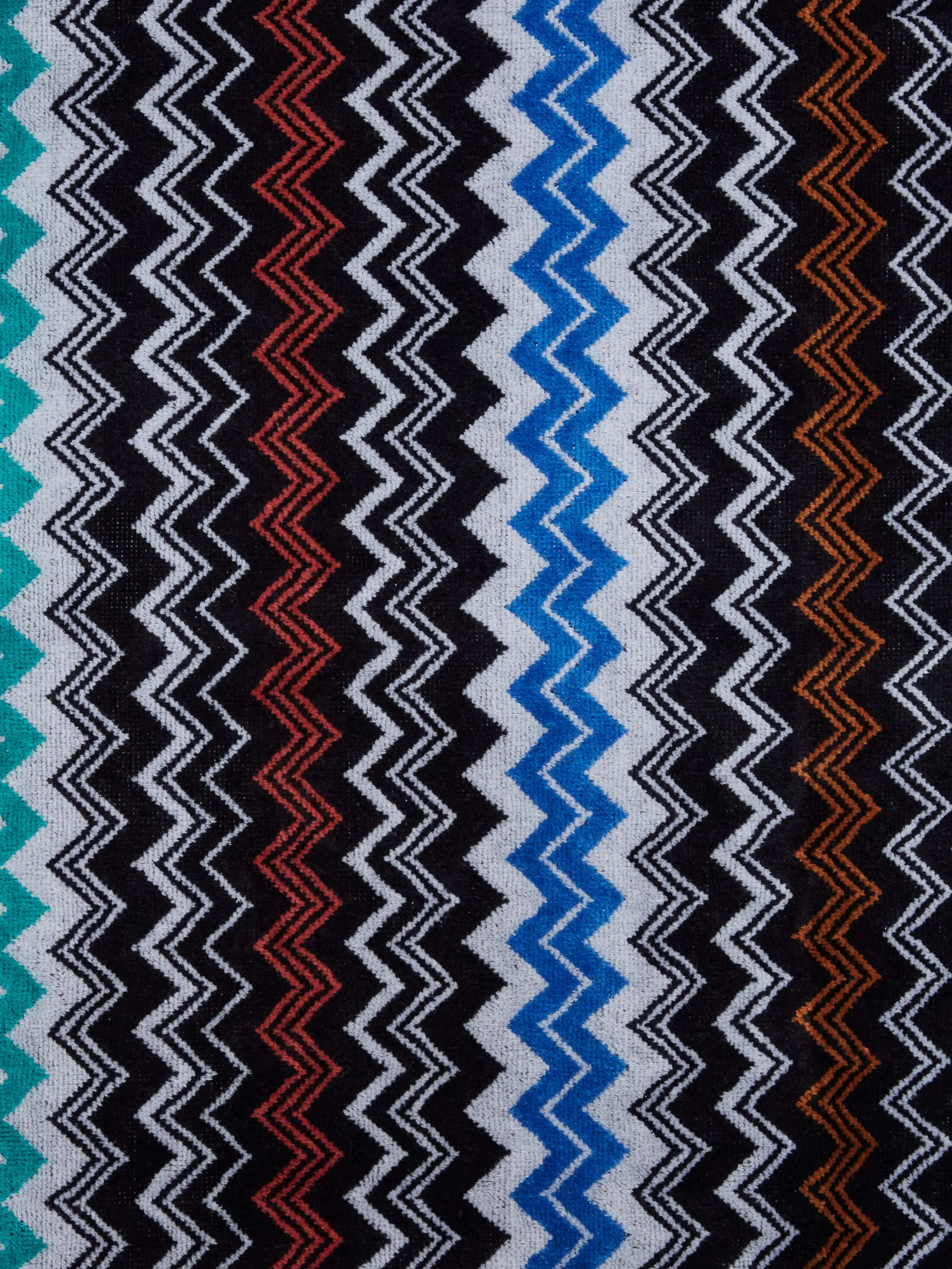 Telo da bagno 150x100 cm Neoclassic in spugna di cotone zig zag 