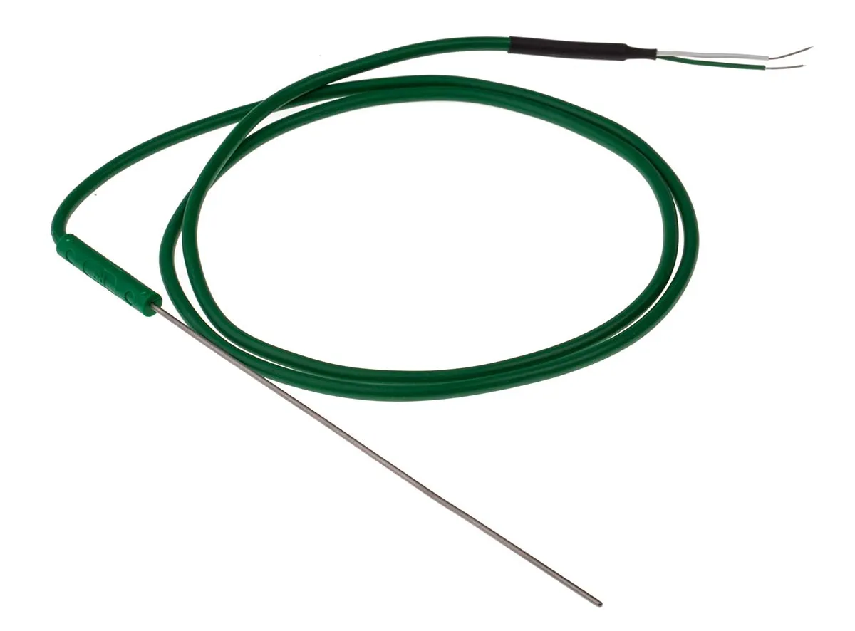 Termocoppia tipo K, Ø sonda 1.5mm, lungh. sonda 150mm, +800°C