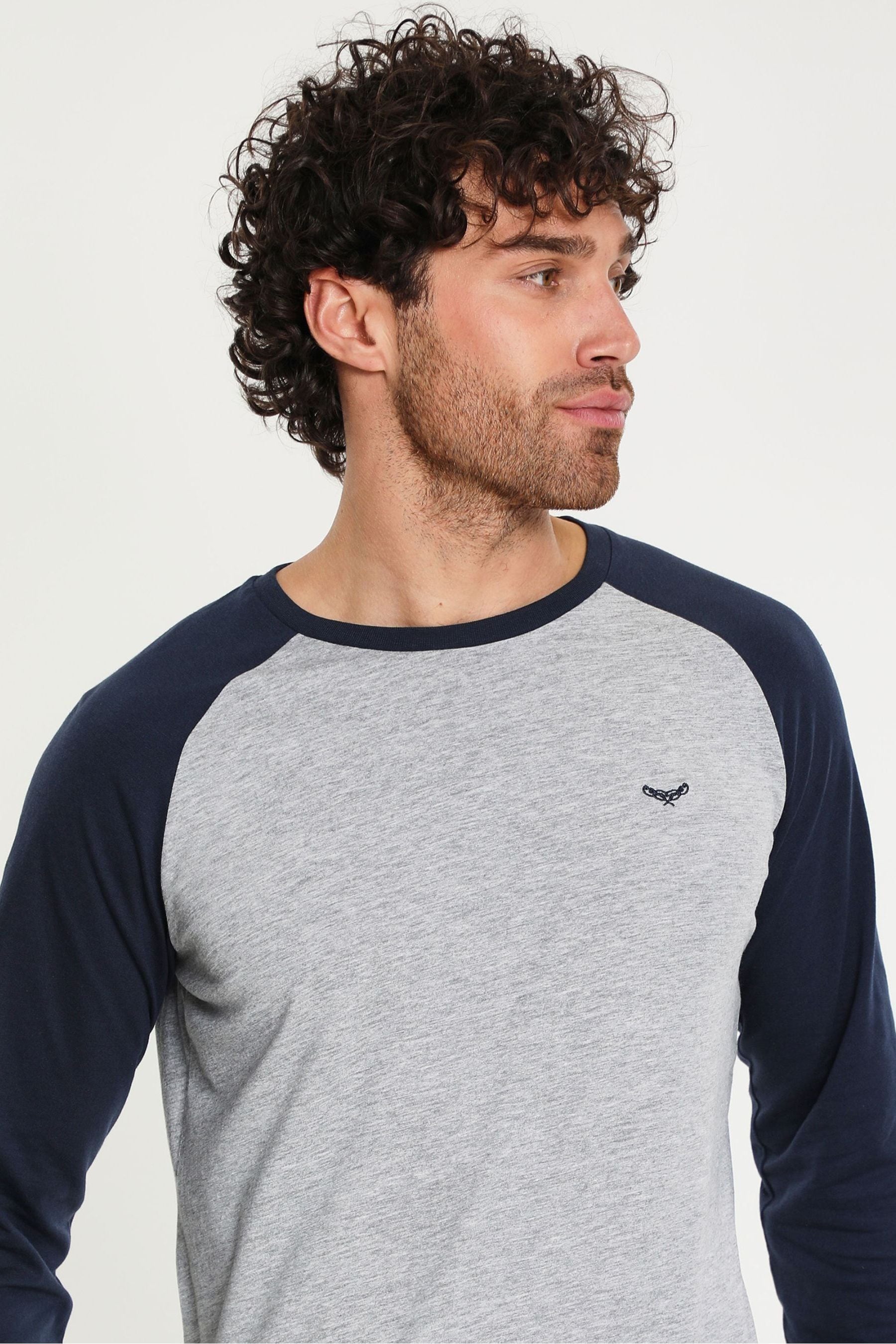 Threadbare - Pigiama con Blend Manica lunga in cotone