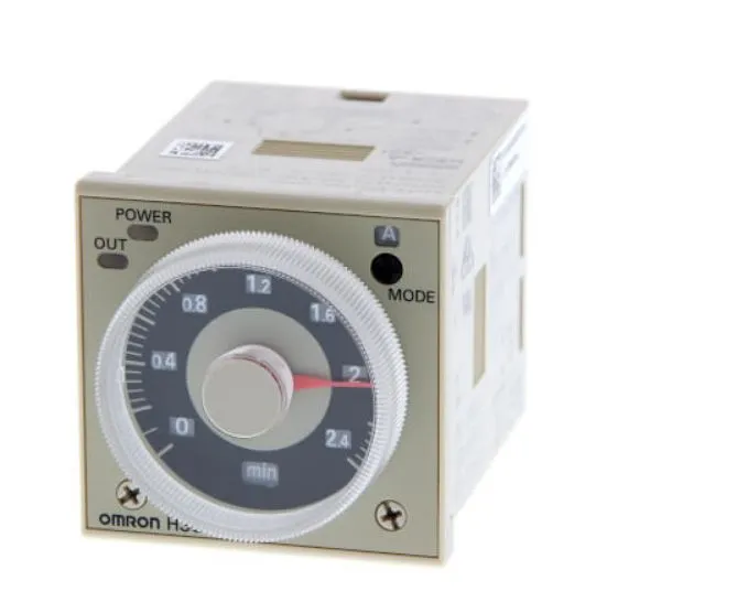 Timer Relay Omron, intervallo 0.1 s → 600h, Guida DIN