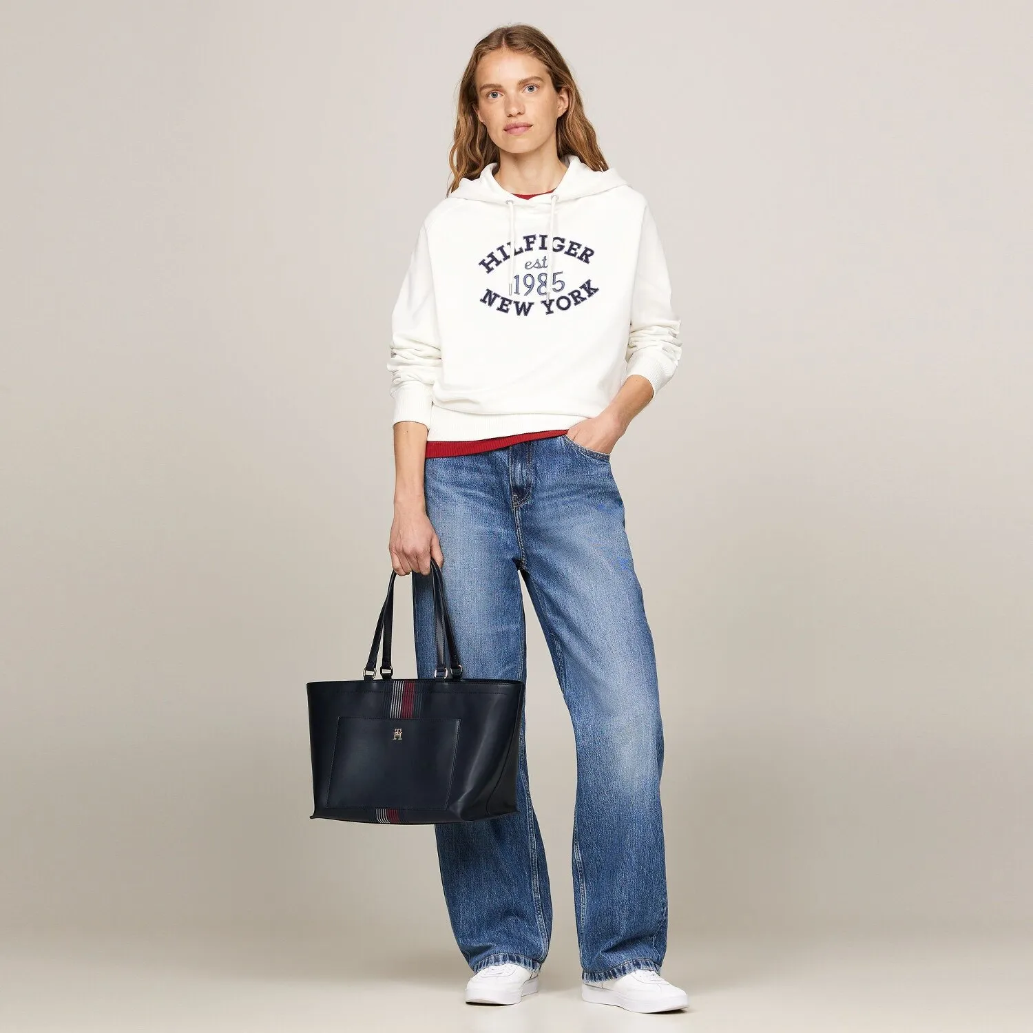 Tommy Hilfiger TH Distinct Borsa shopper 45 cm