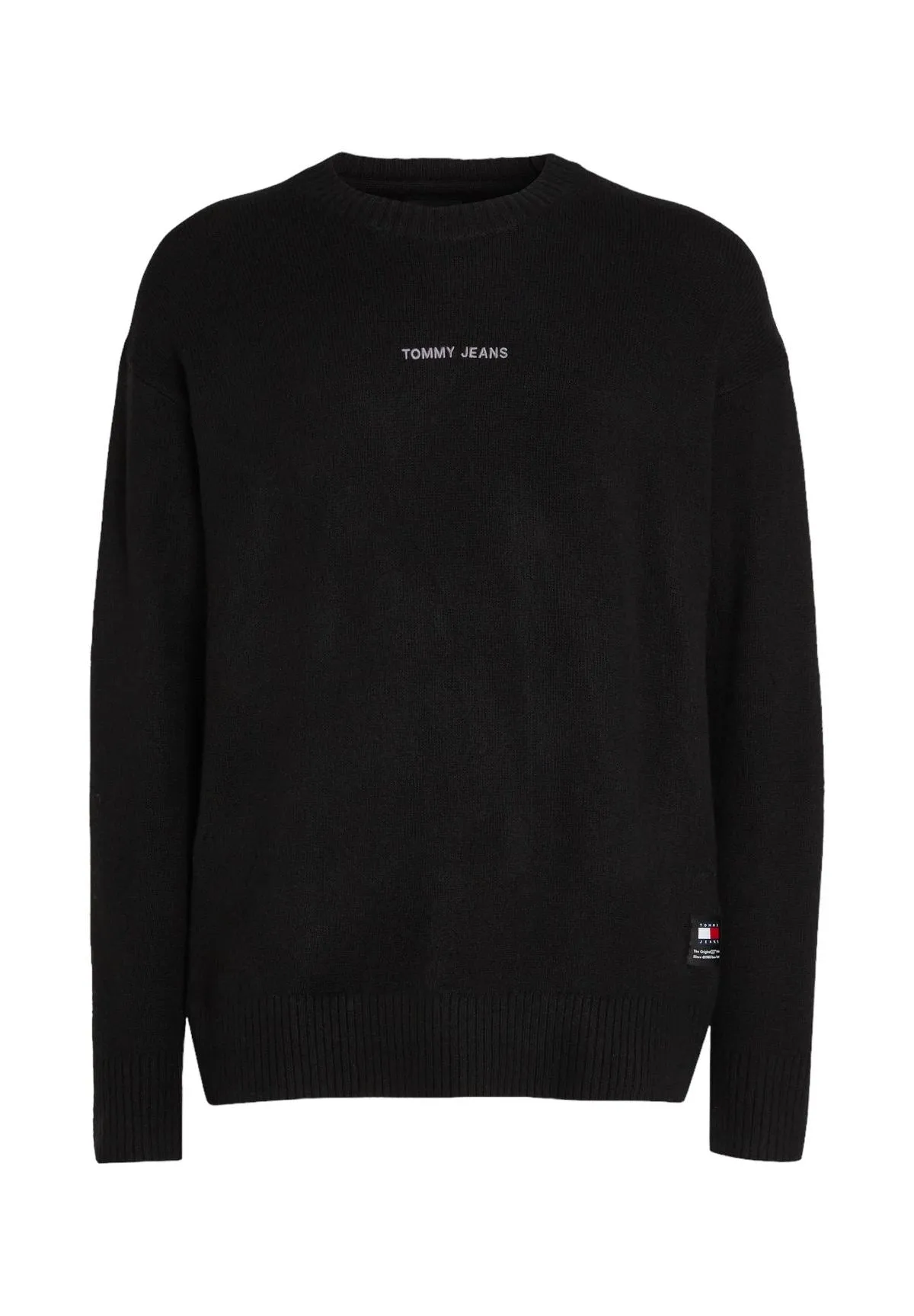 Tommy Jeans Uomo Maglione Girocollo DM0DM18360-BDS Nero