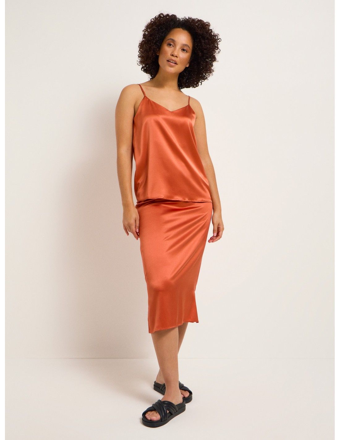 TOP IN SETA SATIN