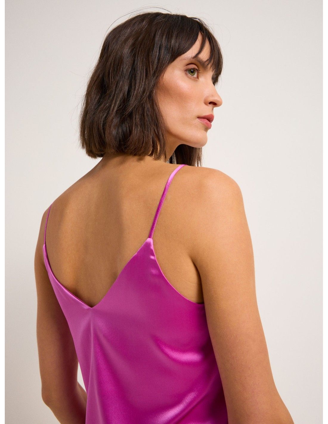 TOP IN SETA SATIN