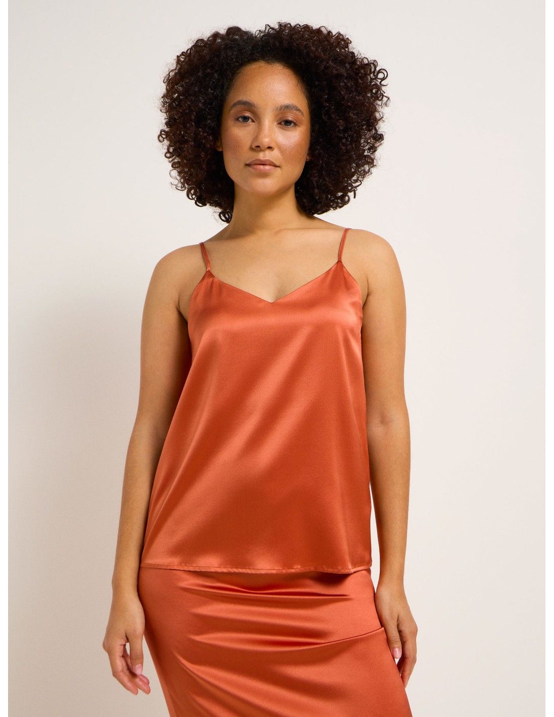 TOP IN SETA SATIN