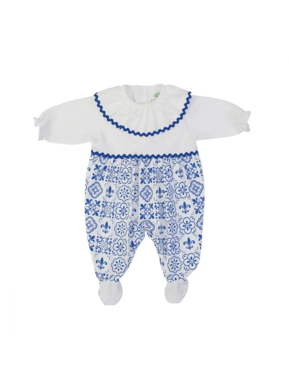  TUTINA NEONATA NASCITA IN COTONE MANICA LUNGA - CAPRI 