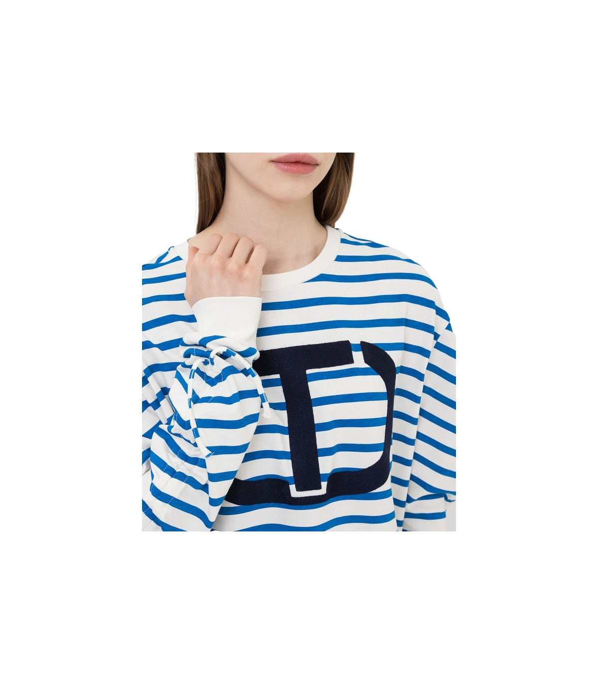 Twinset Donna Felpa A Girocollo