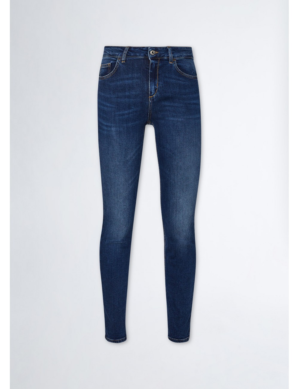UF3132 78349 JEANS SKINNY LIU JO DONNA PANTALONE CROPPED PANTALONI DENIM WOMAN