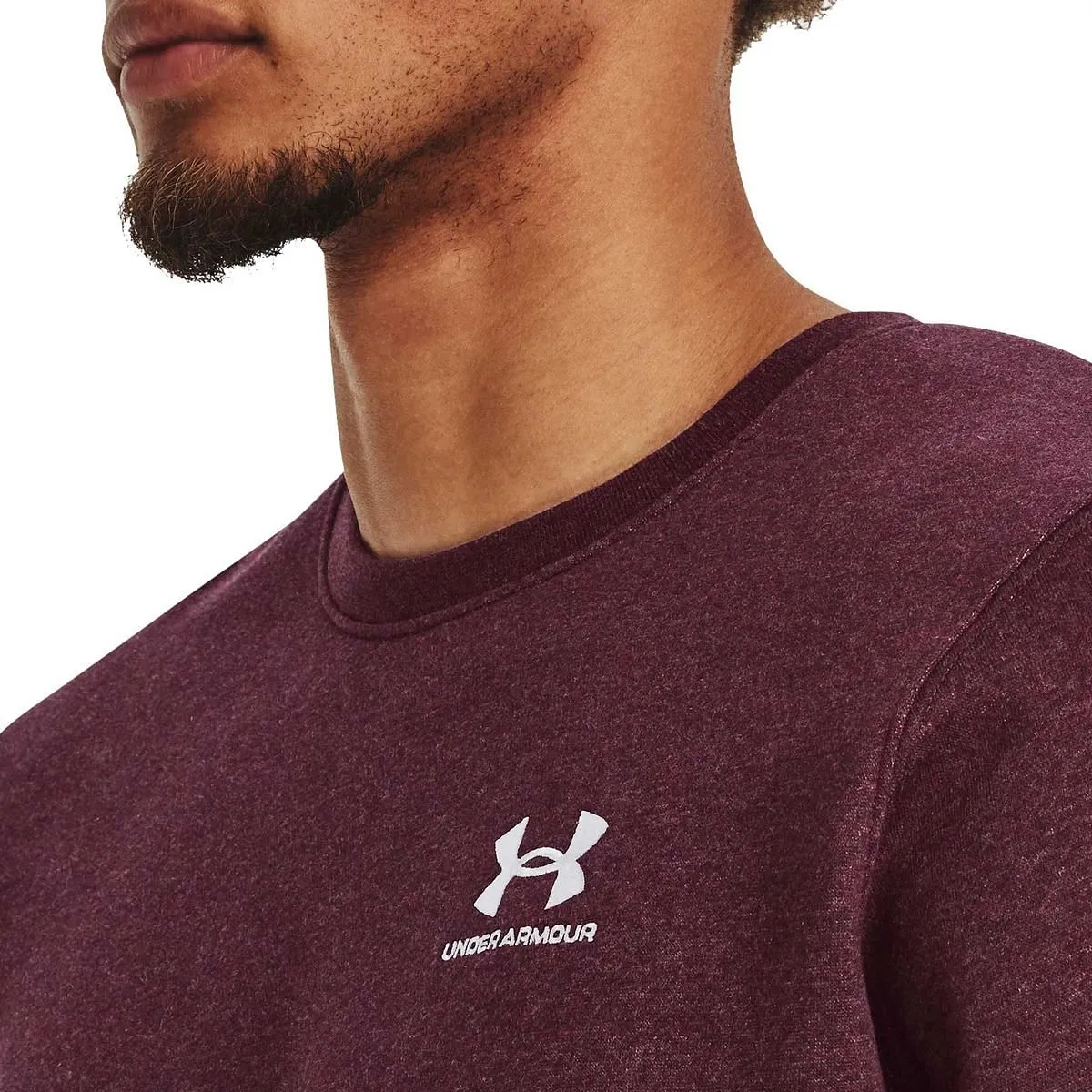      UNDER ARMOUR FELPA GIROCOLLO ESSENTIAL FLEECE  