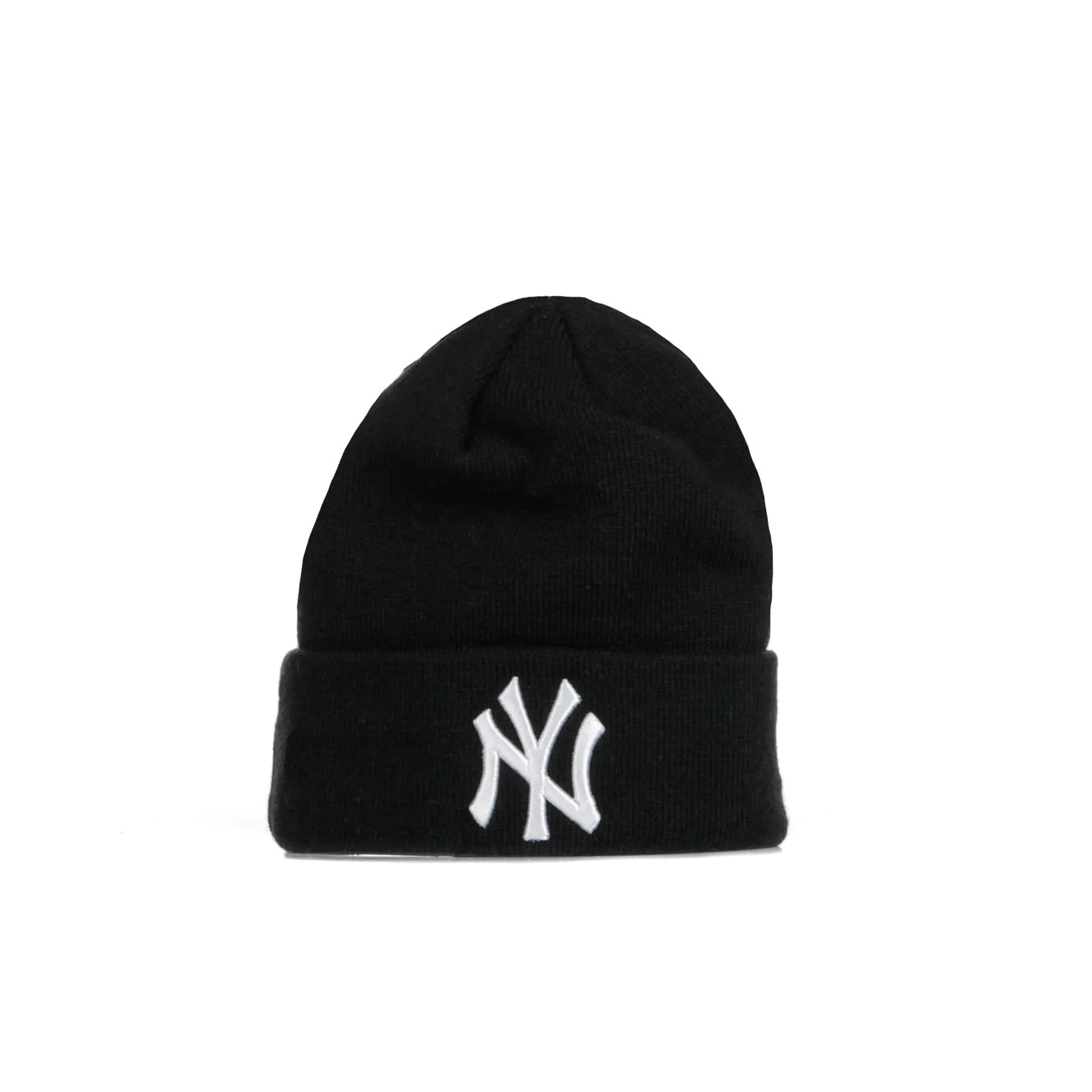 Uomo Mlb Essential Cuff Knit Neyyan Black/white