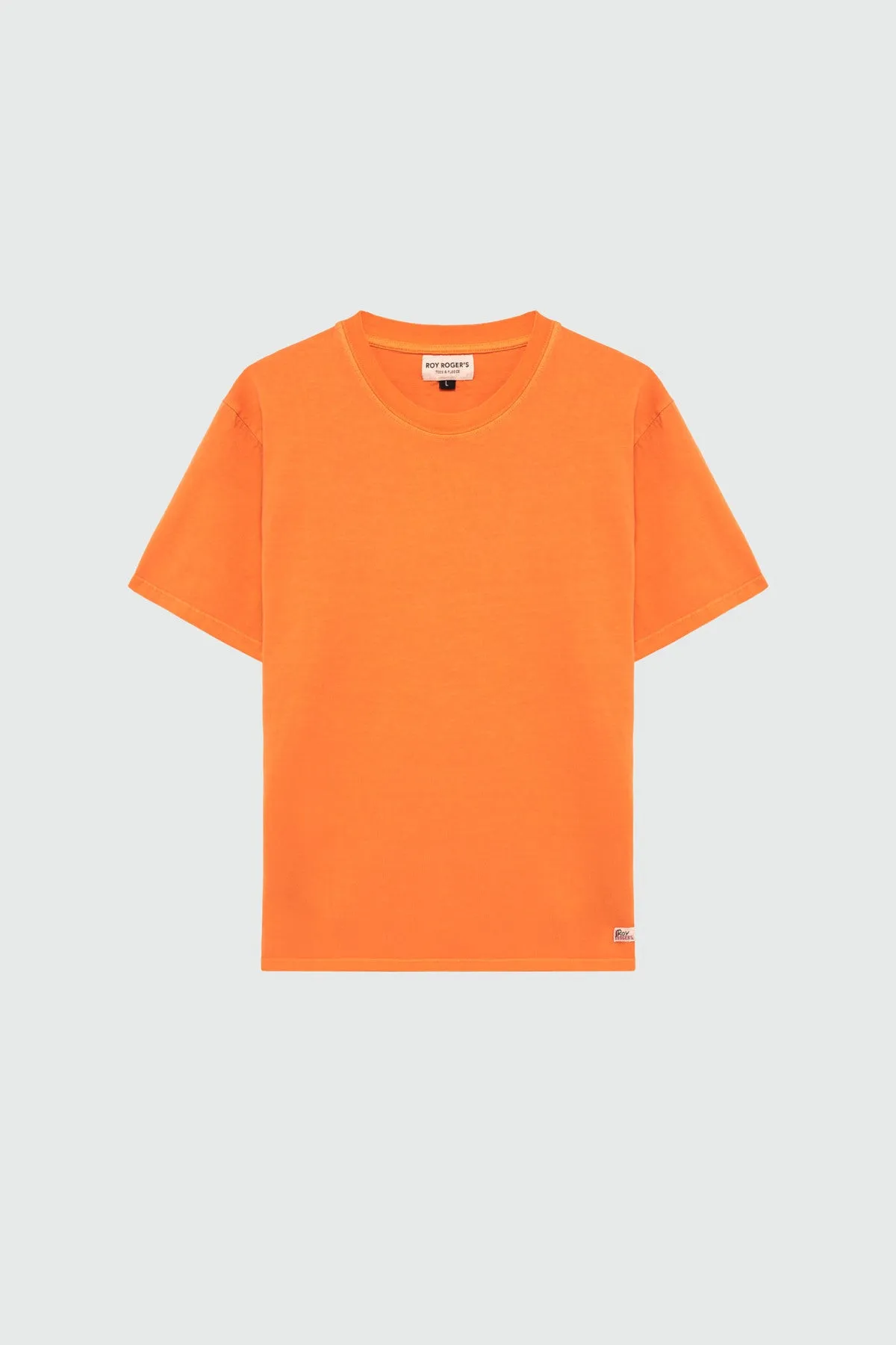 US4-T-Shirt Girocollo Jersey Orange Man  