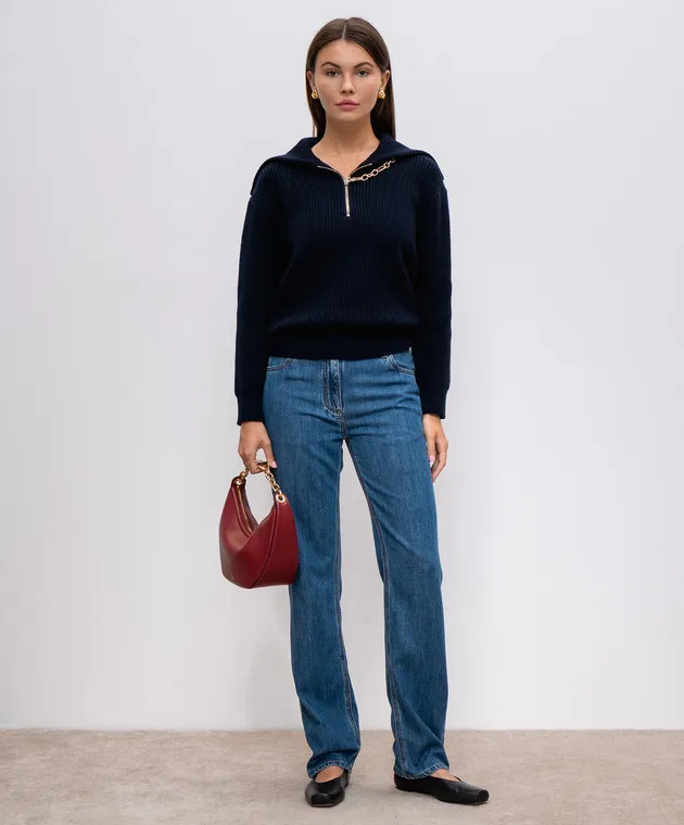 Valentino Jeans blu con patch logo 5B3DD18C8MD