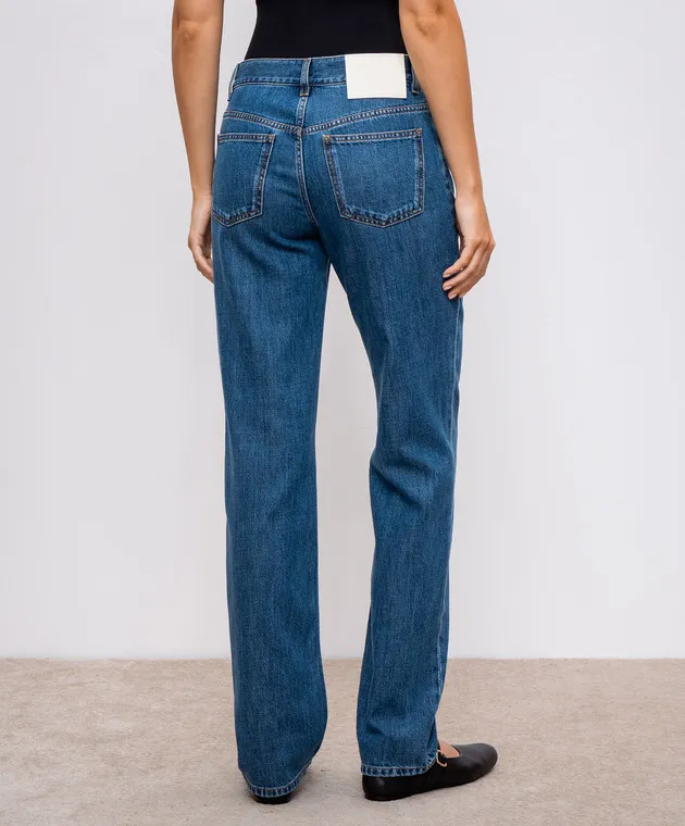 Valentino Jeans blu con patch logo 5B3DD18C8MD