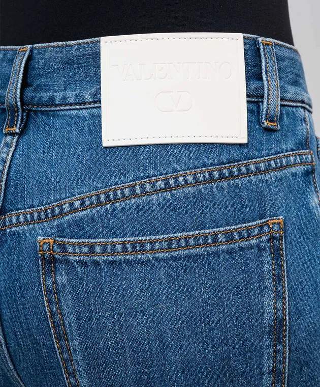Valentino Jeans blu con patch logo 5B3DD18C8MD