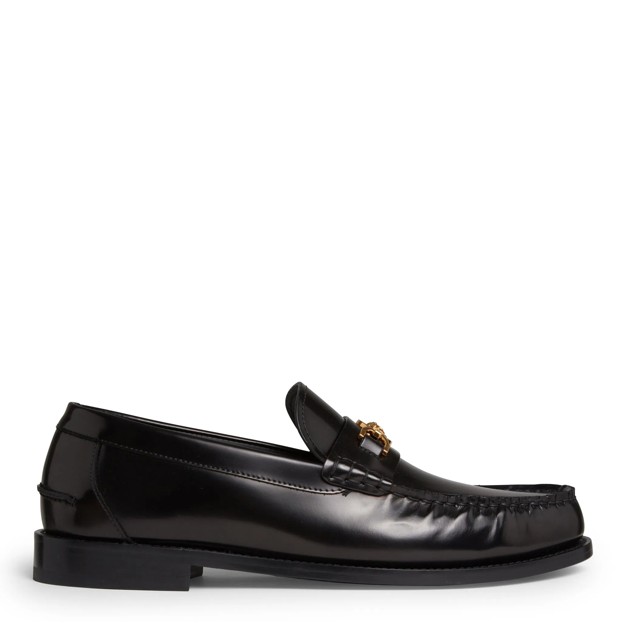 VERSACE  Mocassini ''Medusa '95'' in vernice neri