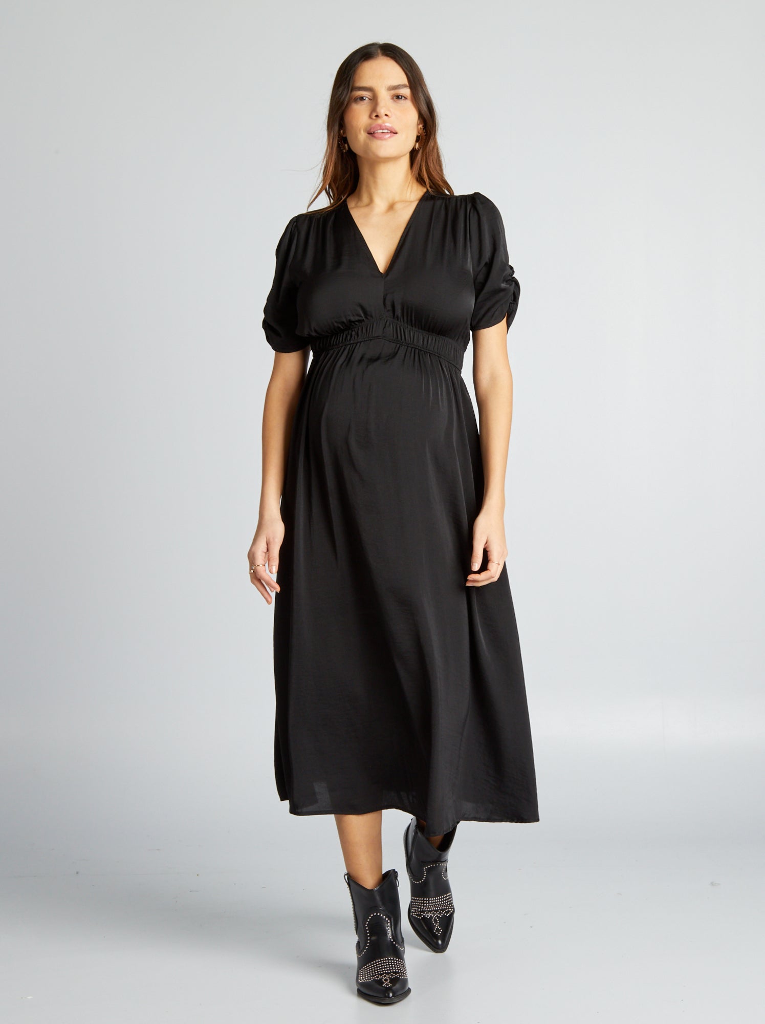 Vestito da cerimonia premaman - nero