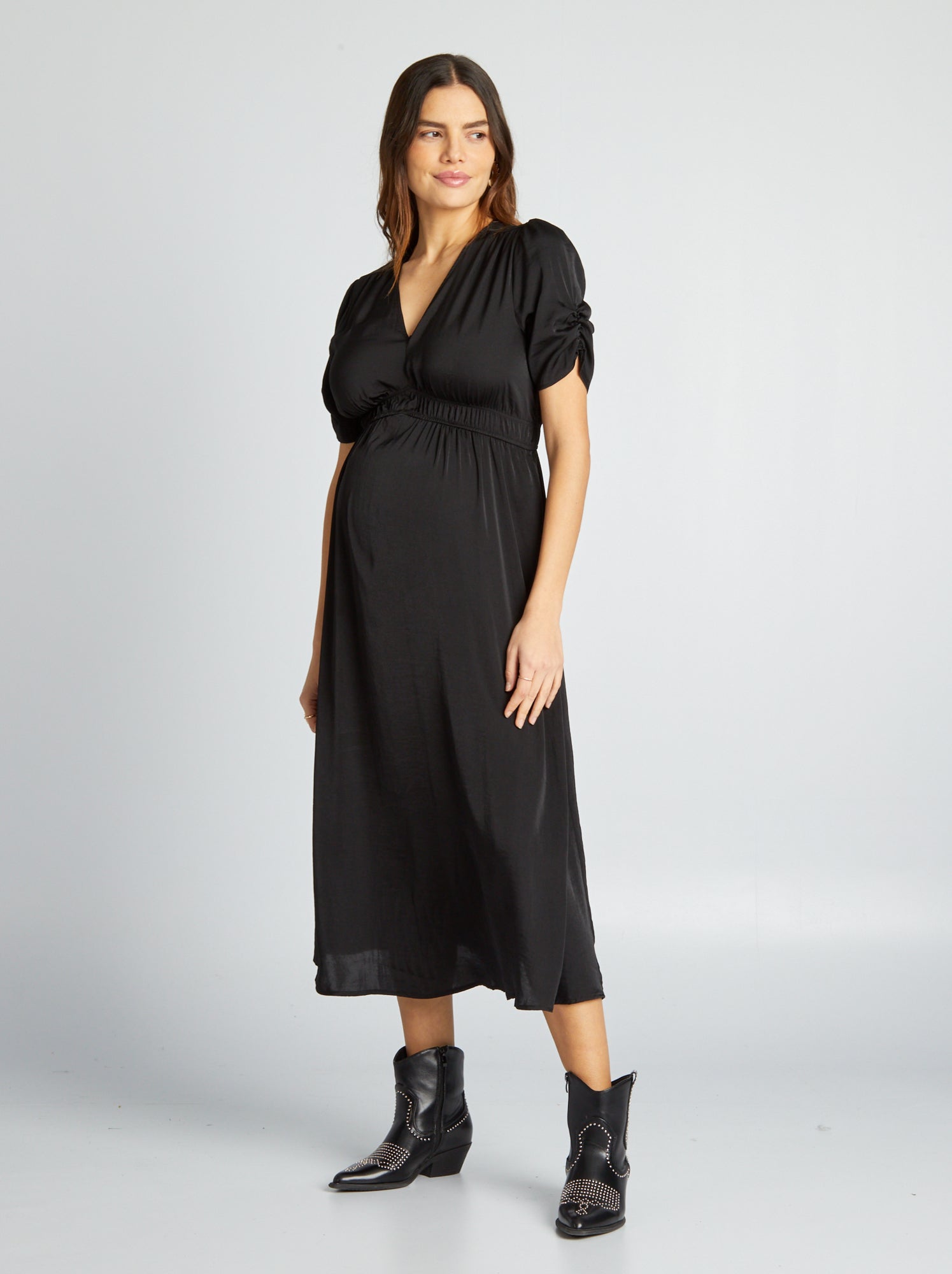Vestito da cerimonia premaman - nero