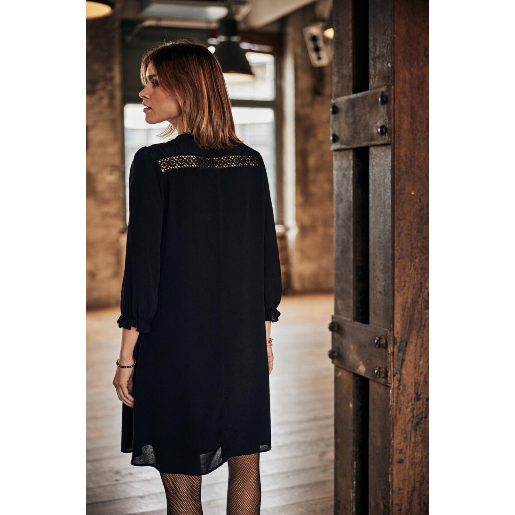 Vestito da donna con maniche Freeman T Porter Juna Plain Color
