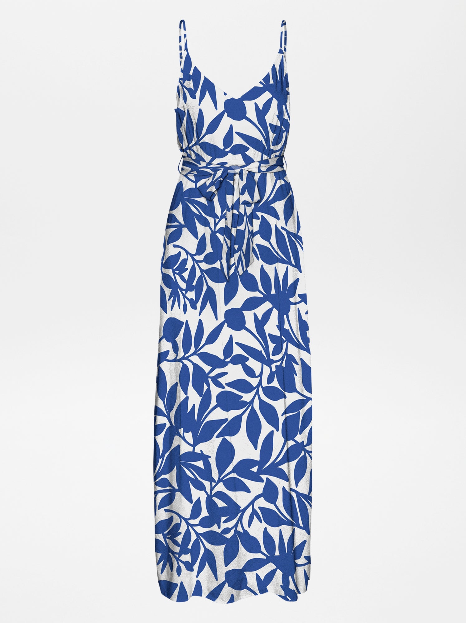 Vestito lungo con motivo 'Vero Moda Curve' - BIANCO