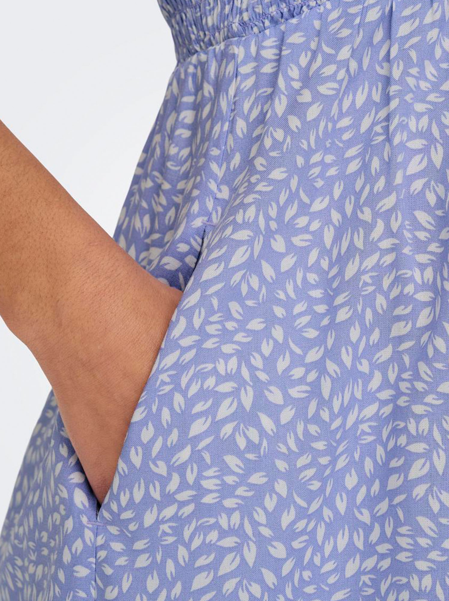 Vestito premaman con spalline sottili - BLU