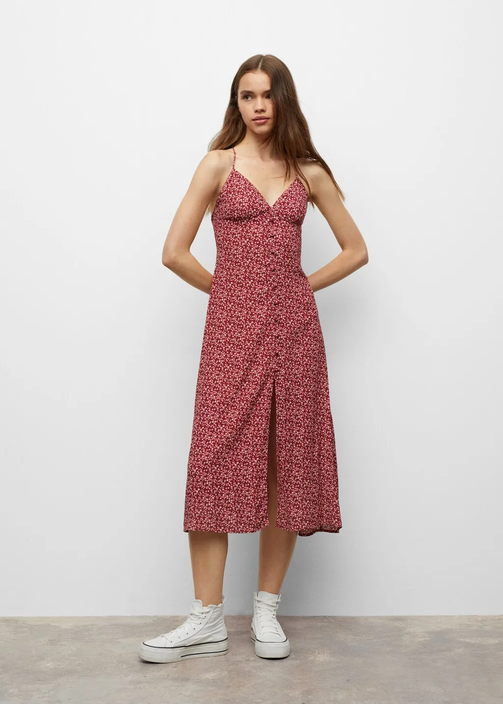Vestito stampa floreale