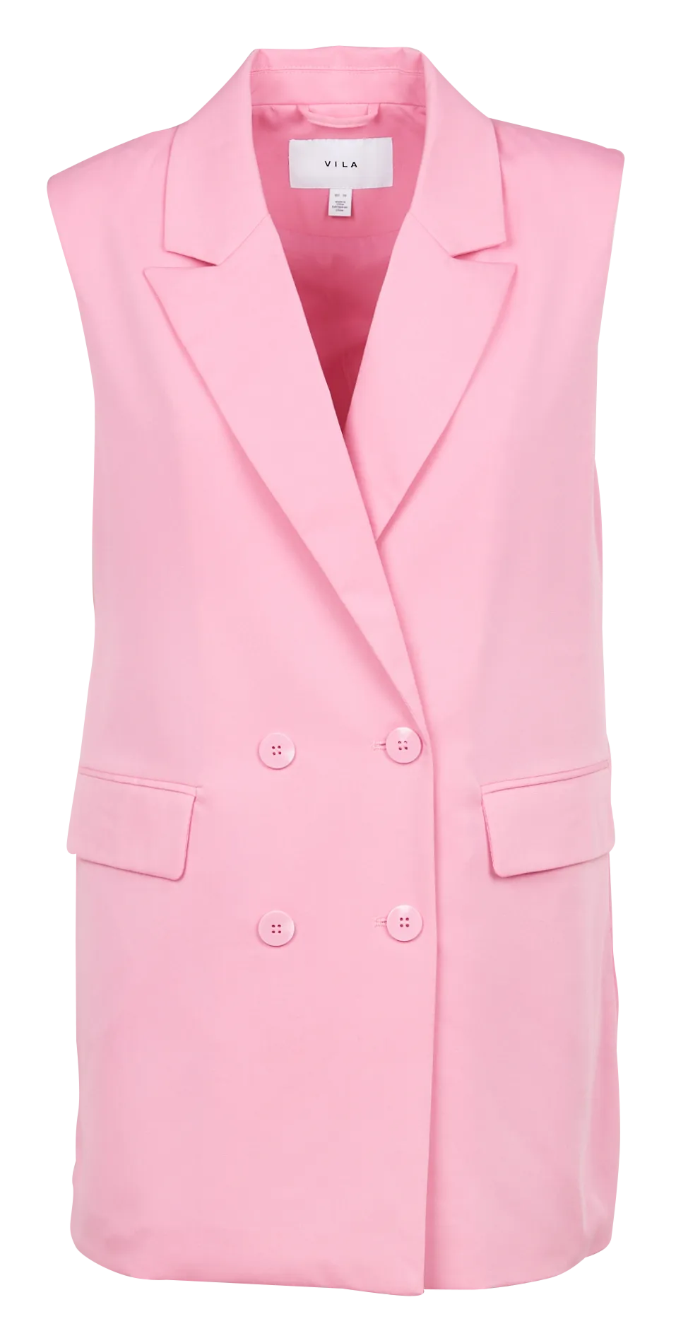  VILA   Giacca con revers | Rosa
