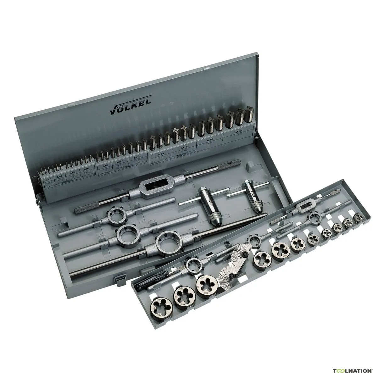 Völkel 5949201 Set di rubinetti manuali e piastre di taglio M