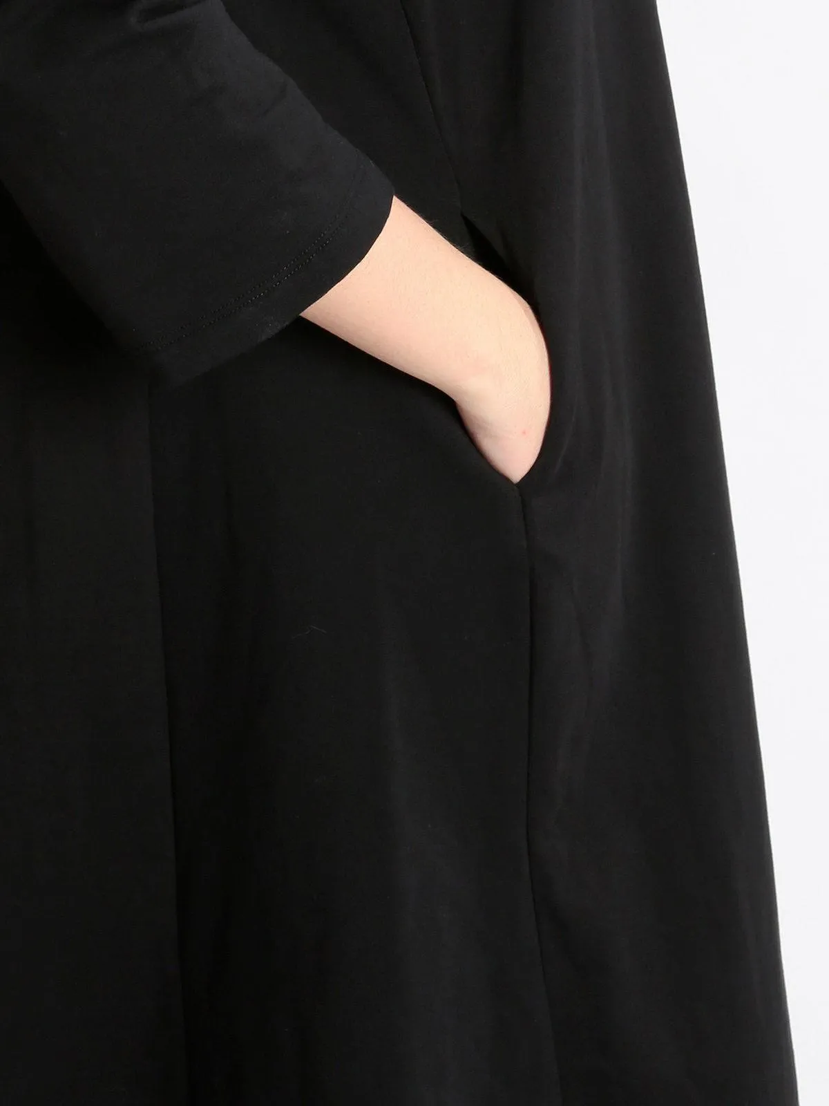 Wendy Trendy Robe mi-longue à manches longues