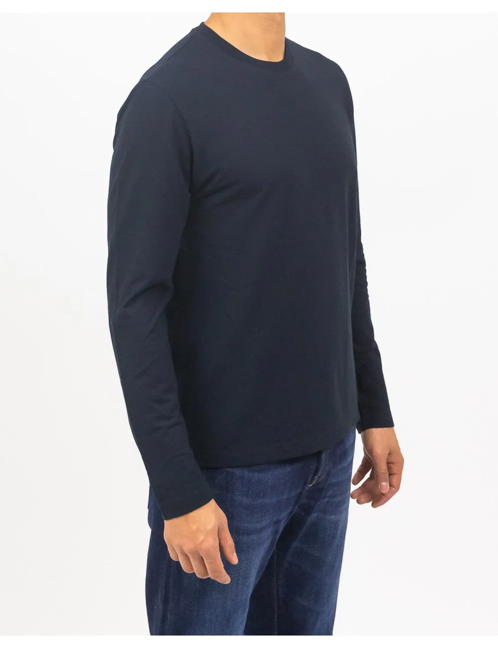 Zanone - T-shirt Sottogiacca Manica Lunga Blu Uomo
