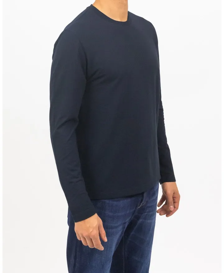 Zanone - T-shirt Sottogiacca Manica Lunga Blu Uomo