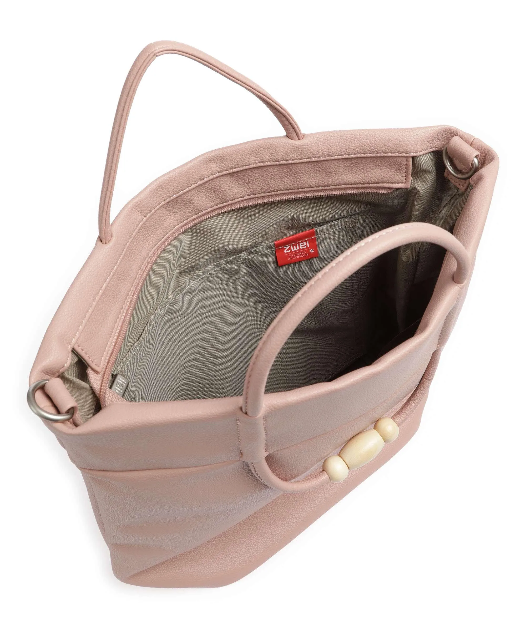  Zwei Perla PE120 Borsa a mano pelle sintetica rosa antico  